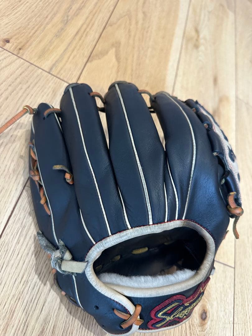 スラッガー 軟式グローブ 内野用　ブラック