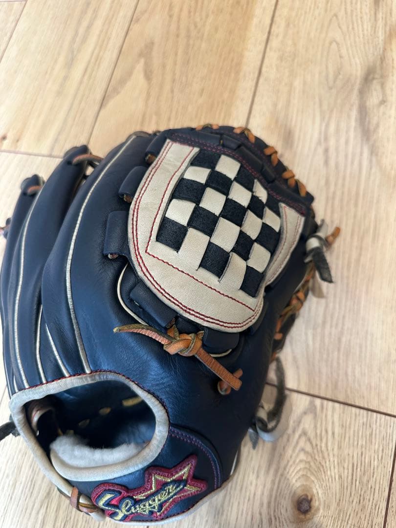 スラッガー 軟式グローブ 内野用　ブラック