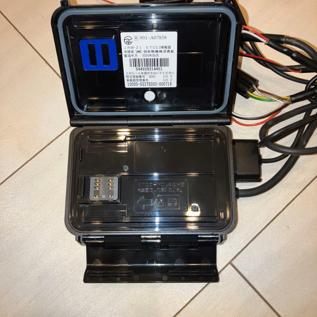 daodao053  JRM-21 二輪用ETC車載器 JRC 日本無線