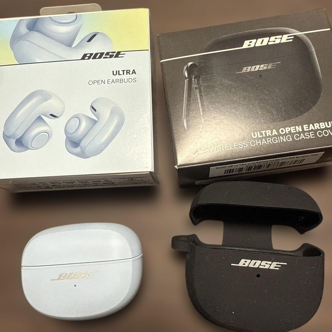 BOSE Ultra Open Earbuds & ワイヤレスシリコンケース