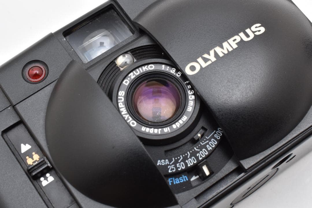 【動作品】OLYMPUS XA2 A11 オリンパス フィルムカメラ ケース付き