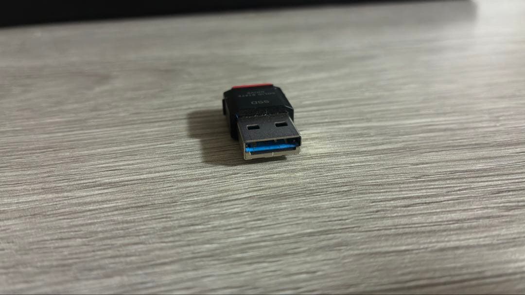 バッファロー超小型外付けSSD 1TB SSD-PST1.0U3-BA