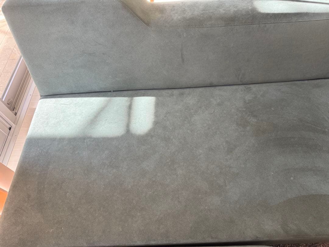 餡子　 フランネルネルソファ シエスタ 2.5人掛け&オットマン