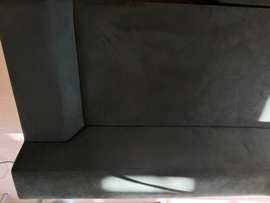 餡子　 フランネルネルソファ シエスタ 2.5人掛け&オットマン