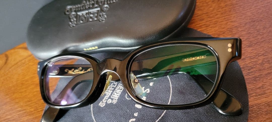 Tenderloin × 白山眼鏡 \"IN THE WIND\"ブラック×シルバー