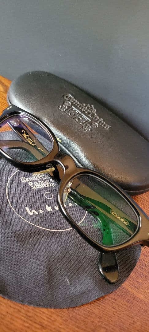 Tenderloin × 白山眼鏡 \"IN THE WIND\"ブラック×シルバー