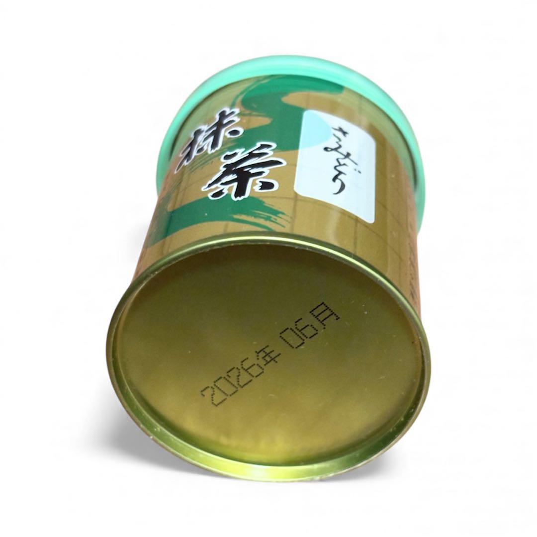 さみどり30g×6缶　山政小山園　京都宇治抹茶　MATCHA