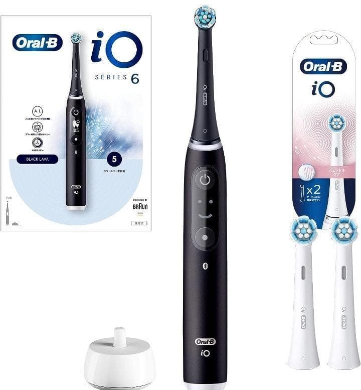ブラウン オーラルB iO6＆ジェントルケアブラシ 2本付き！！