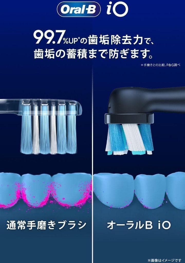 ブラウン オーラルB iO6＆ジェントルケアブラシ 2本付き！！