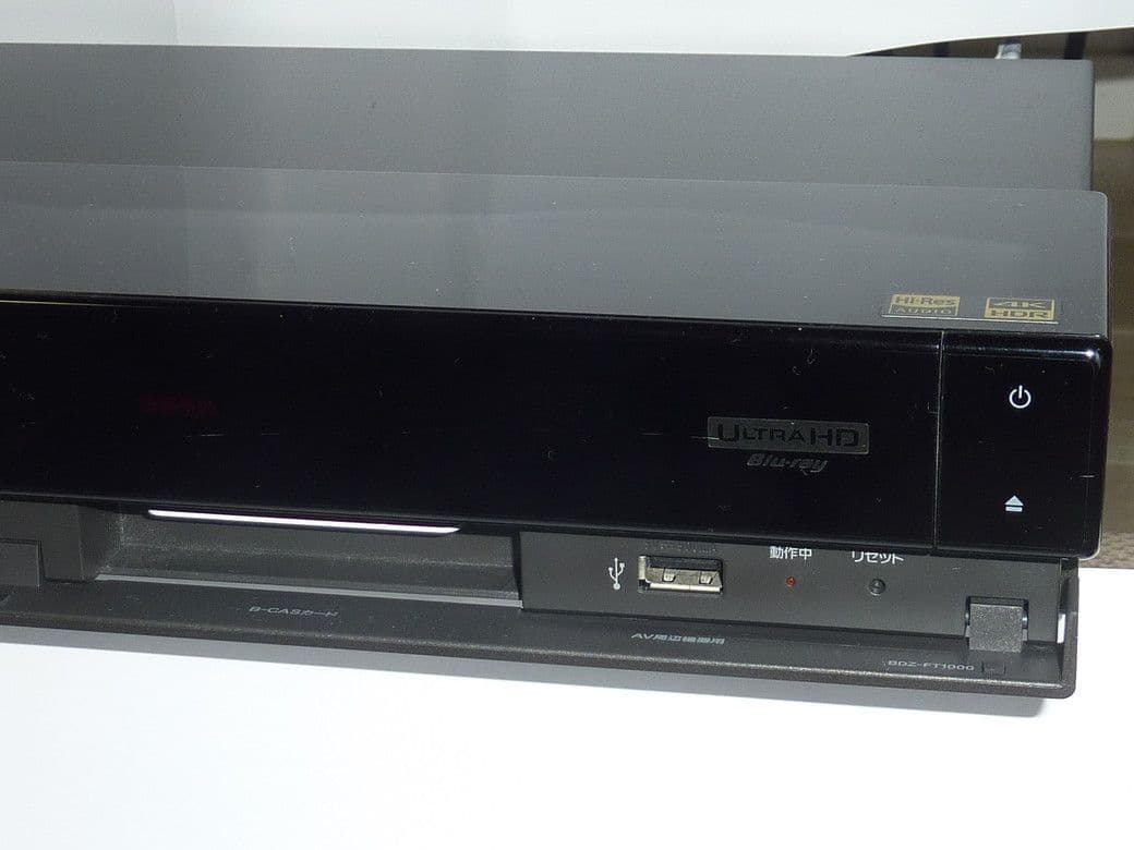 BDZ-FT1000 RMT-VR110J ULTRA　HD 18年 ブルーレイ