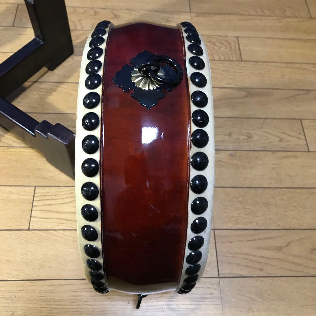 和太鼓　　平太鼓直径約30cm