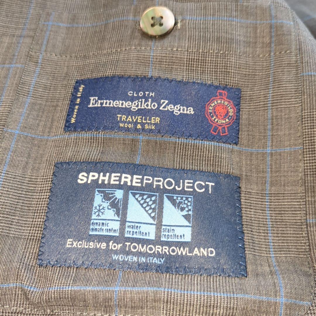 美品 トゥモローランド ピルグリム ゼニア別注 スーツセットアップ 48サイズ