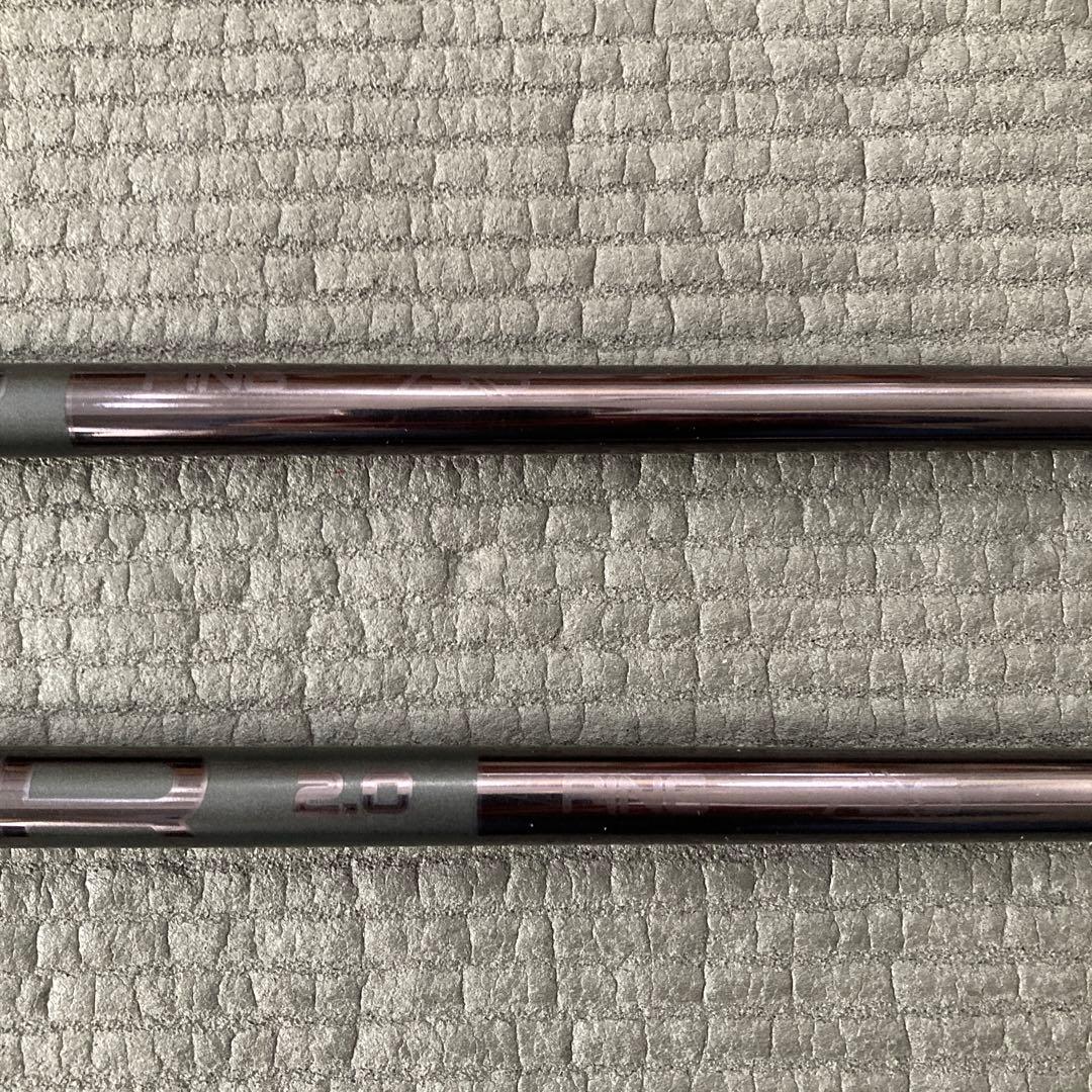 PINGツアーブラック2.0 75Ｓシャフト ３Ｗ.５Ｗ　2本セット