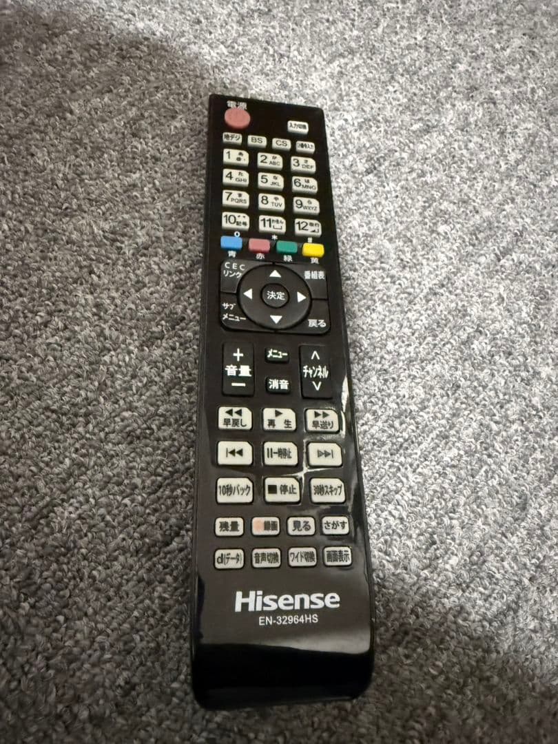 Hisense ハイセンス HS39K220 39V型 液晶テレビ ブラック