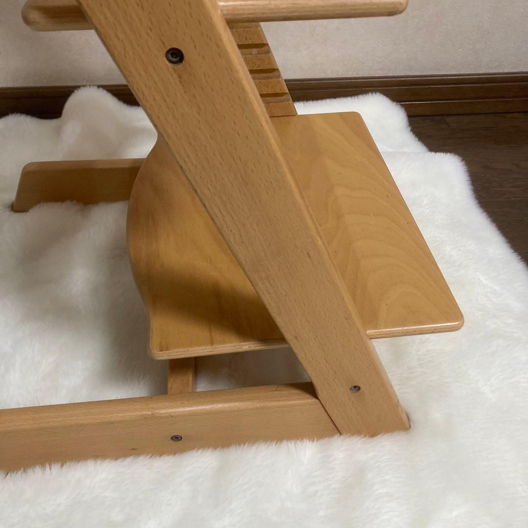 STOKKE　TRIPP TRAP　高さ調整イス　ナチュラル　シリアル4