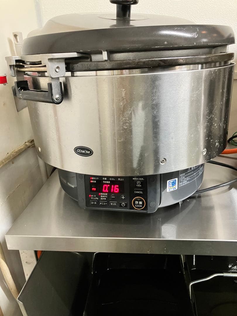 【2025年製】リンナイ 業務用ガス炊飯器 5升 RR-S500G2 タイマー付