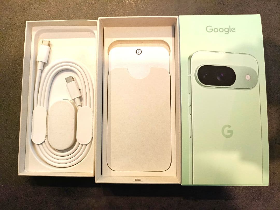 【ほぼ新品】Google Pixel 9 Winter Green SIMフリー