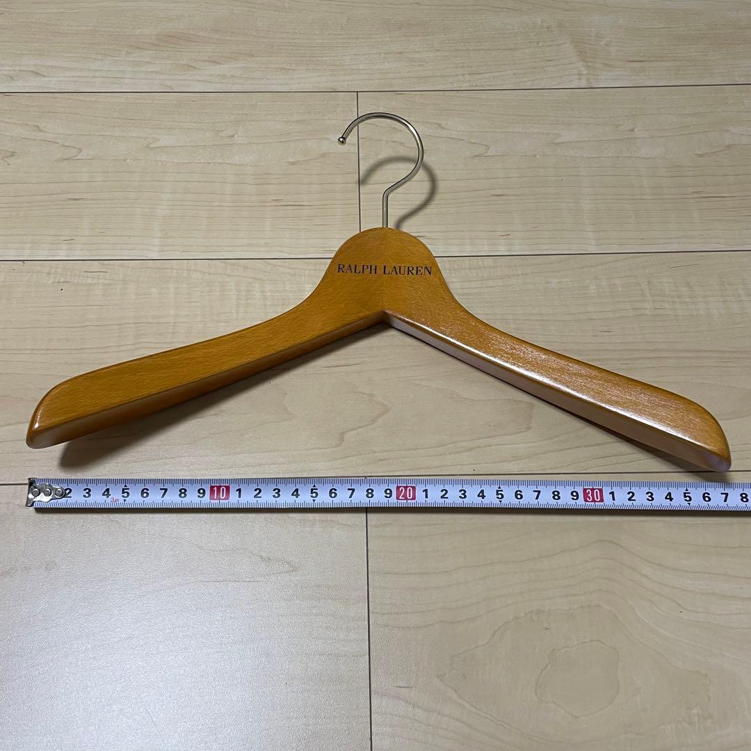 【非売品】ラルフローレン　木製ハンガー　4本セット　レディース　Jr. キッズ