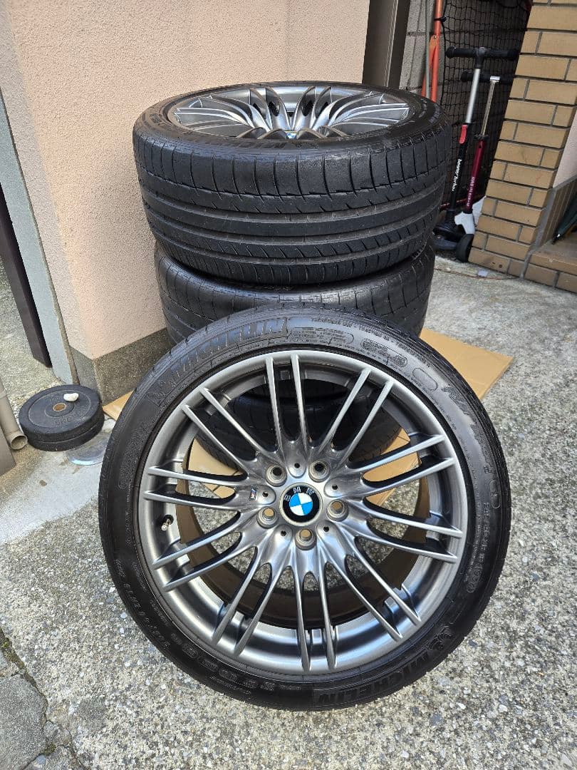  E92 M3 純正ホイール MICHELIN 18インチ タイヤ付 4本