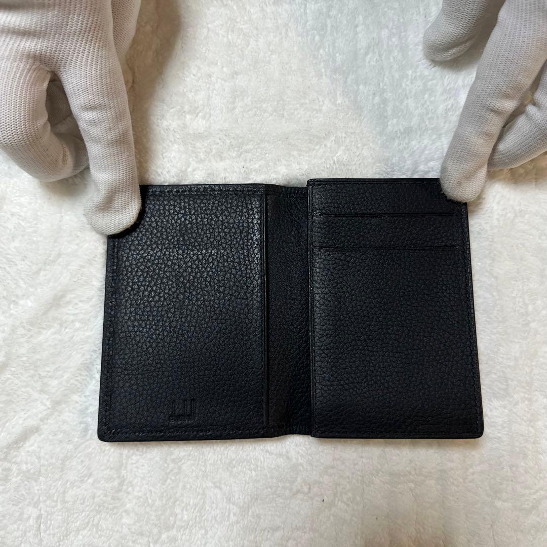 【新品】dunhill（ダンヒル） レザーカードケース ブラック 名刺入