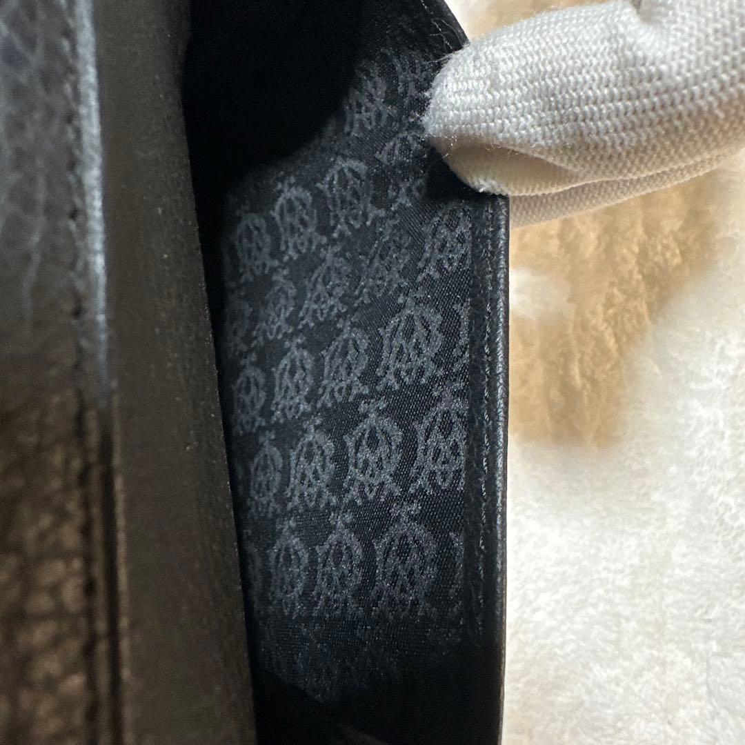 【新品】dunhill（ダンヒル） レザーカードケース ブラック 名刺入