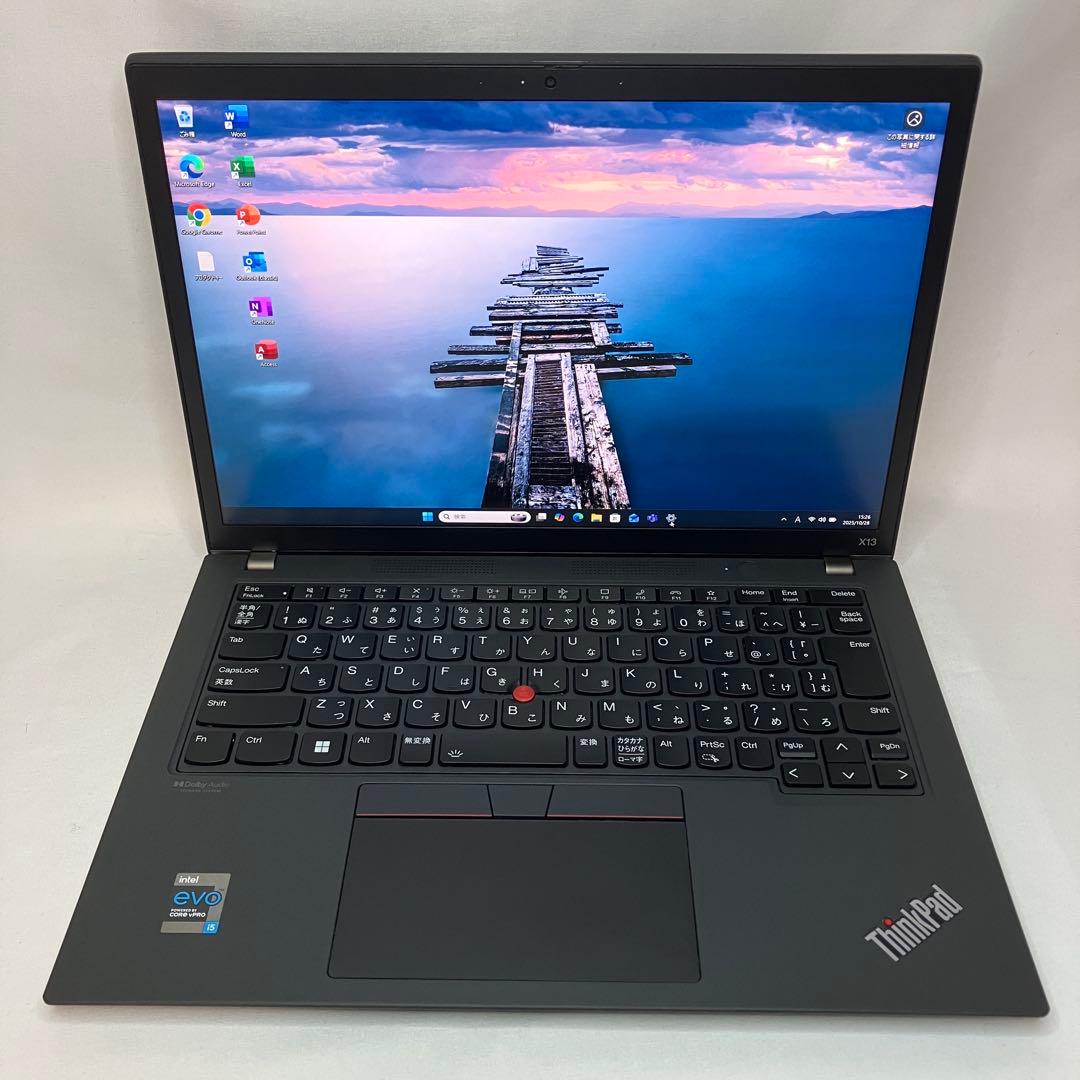 美品 ThinkPad X13 11世代 i5 16GB 256GB WUXGA