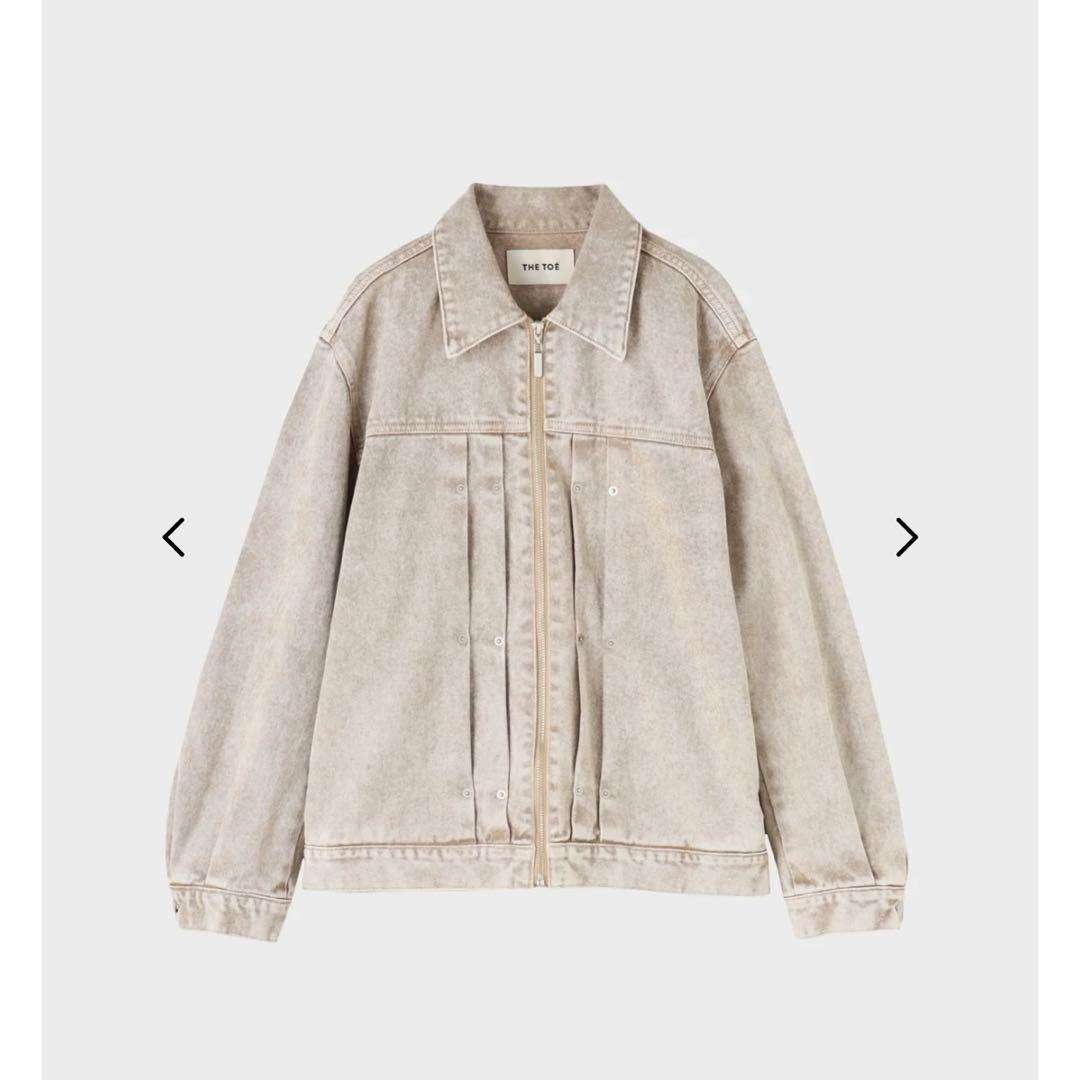 THE TOE オリンピアデニムジャケット S ブラウン