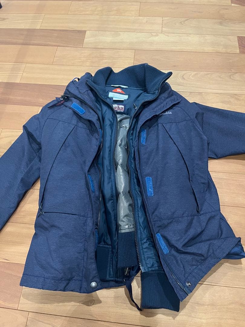 Columbia Blue Blue ネイビー M