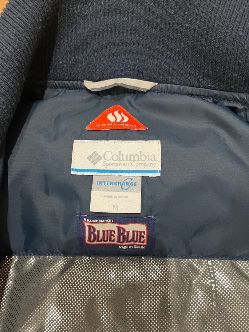 Columbia Blue Blue ネイビー M
