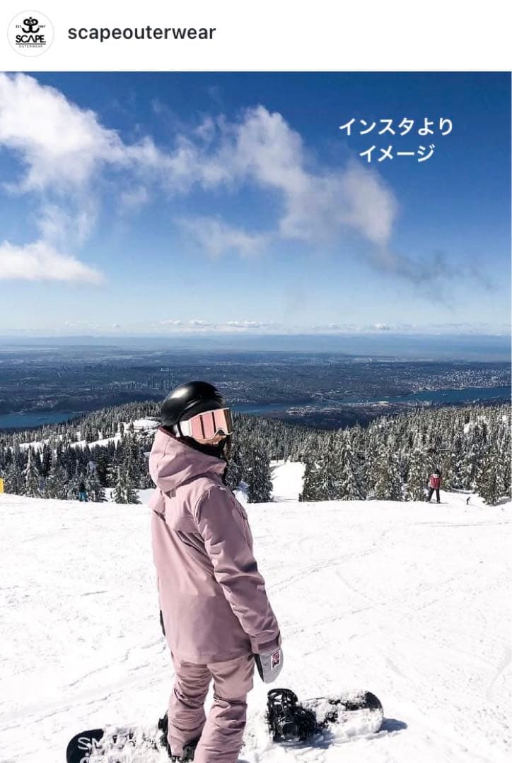 まーちゃんさん専用　新品未使用　スノーボードウェア SCAPE スノーウェア