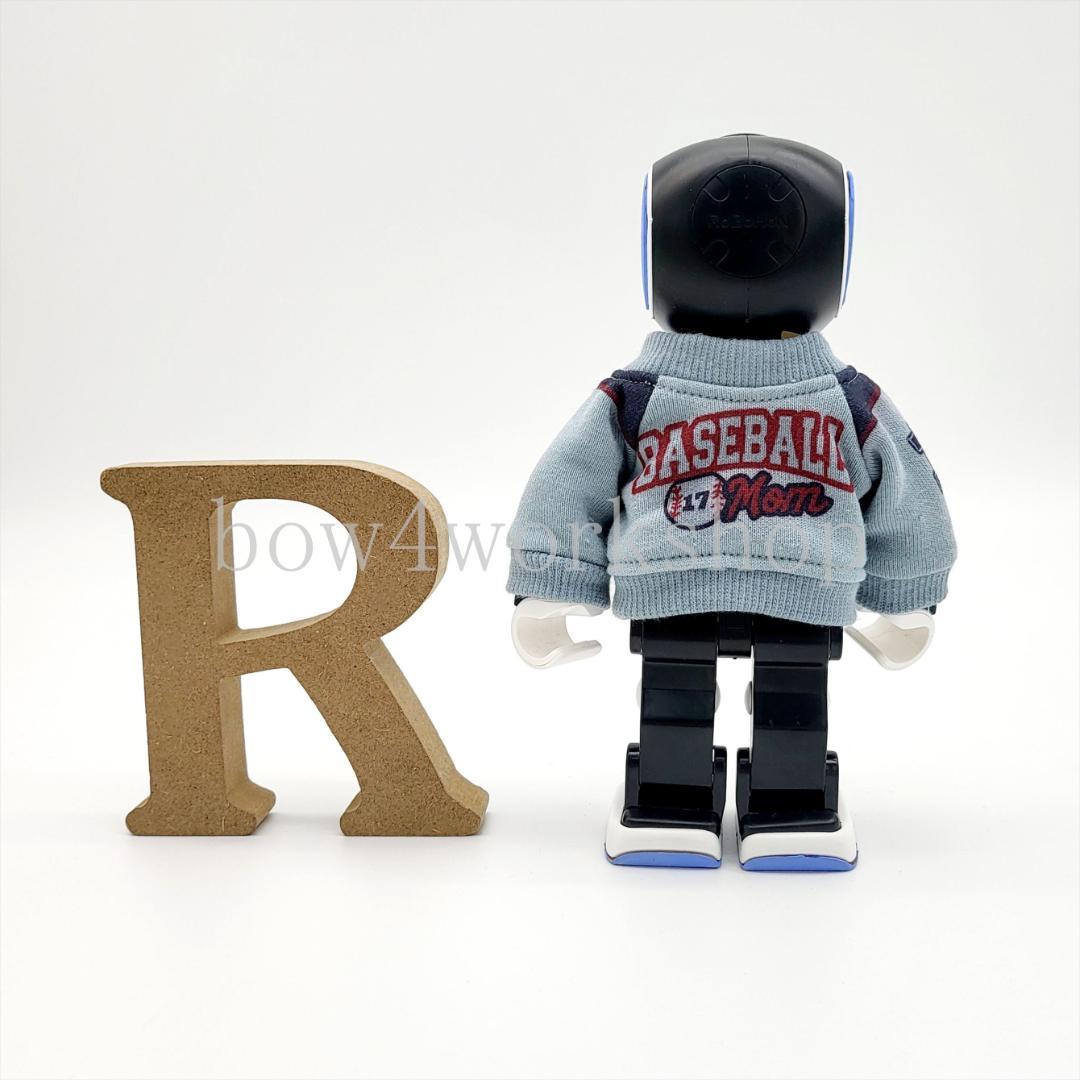 ロボホン RoBoHoN ロボホンの服ハンドメイド プリントスタジャン ブルー