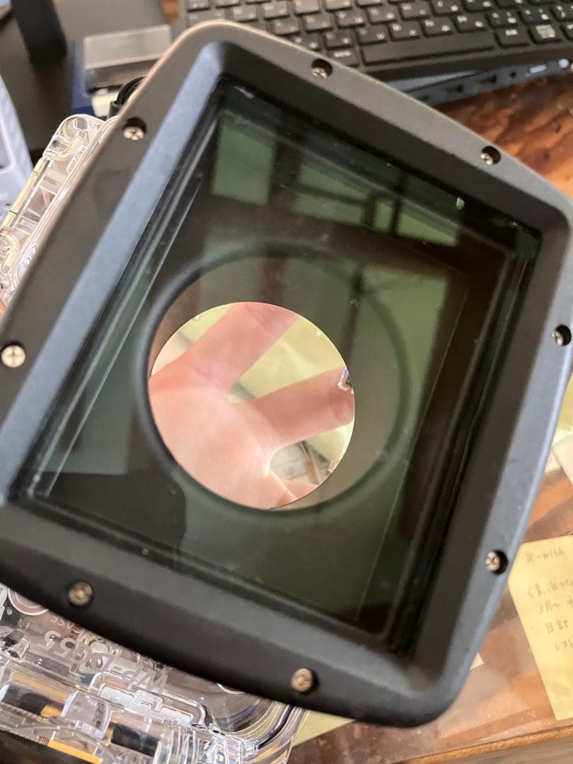 Canon PowerShot G7 X Mark II 本体と水中ハウジング