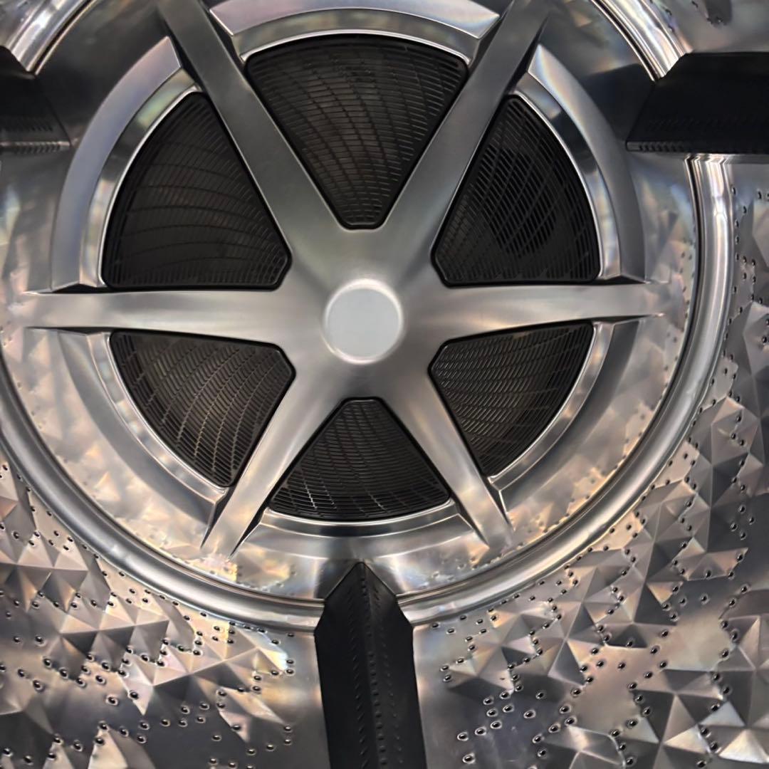 589 キューブル　超大人気　ドラム式洗濯機　右開き　ヒーター乾燥　洗剤自動投入