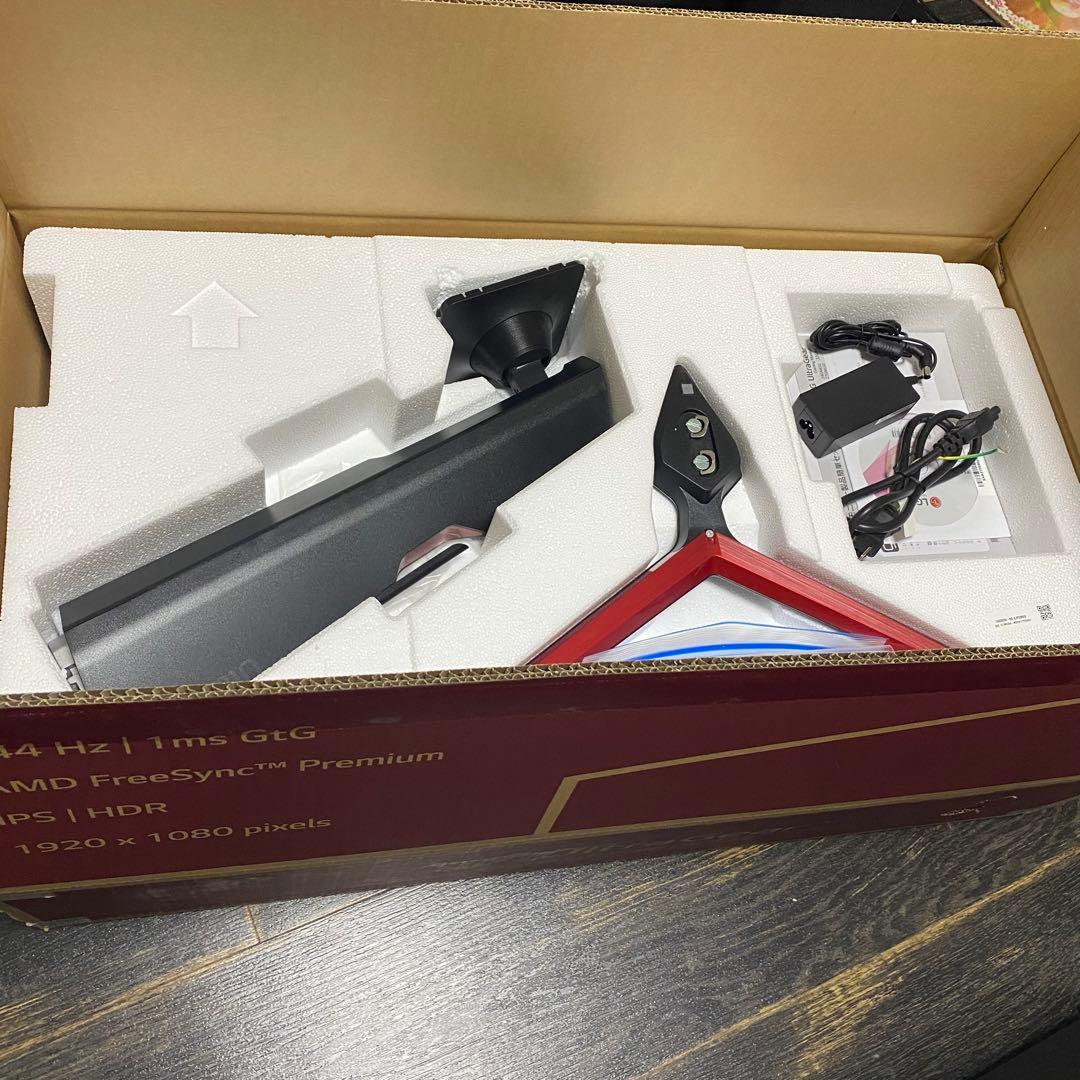 LG ゲーミングモニター 23.8インチIPSパネル144hz 動作品 箱付き