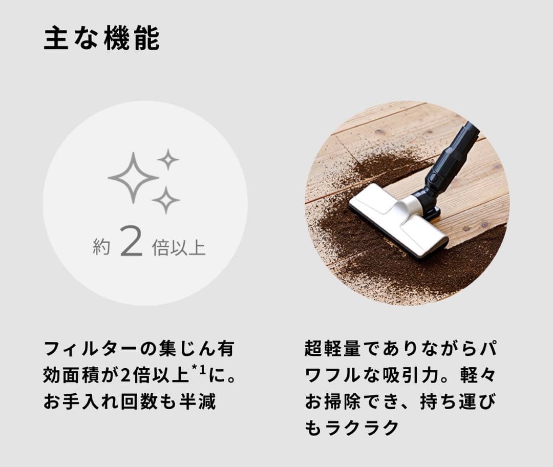 【新品未開封】シロカ 2wayコードレススティッククリーナー／ミントグリーン