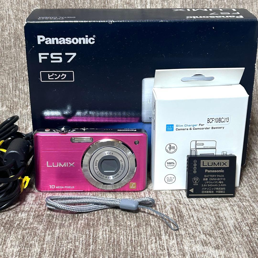 【箱付き　動作品】Panasonic パナソニック LUMIX DMC-FS7