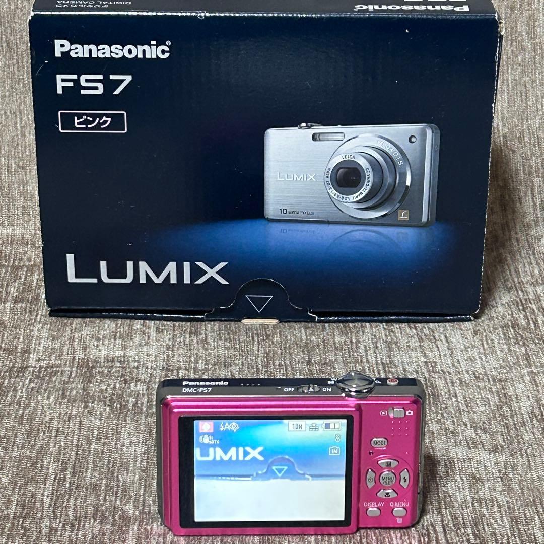 【箱付き　動作品】Panasonic パナソニック LUMIX DMC-FS7