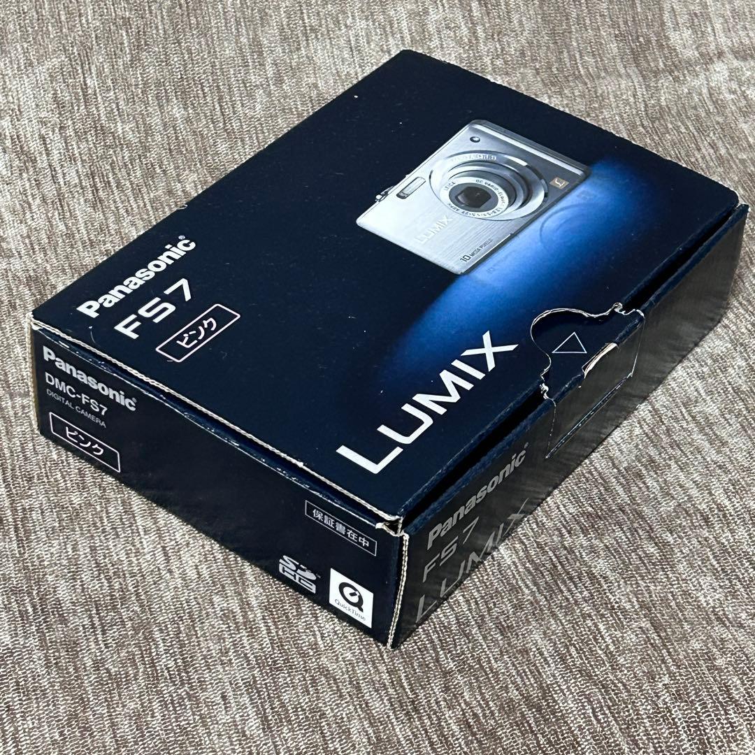 【箱付き　動作品】Panasonic パナソニック LUMIX DMC-FS7