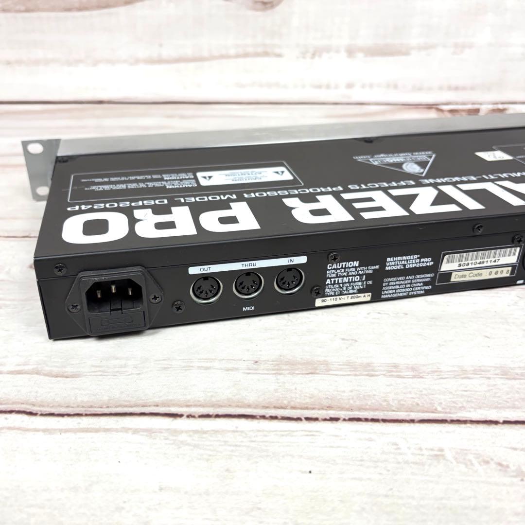 BEHRINGER DSP2024P ベリンガー マルチエフェクター