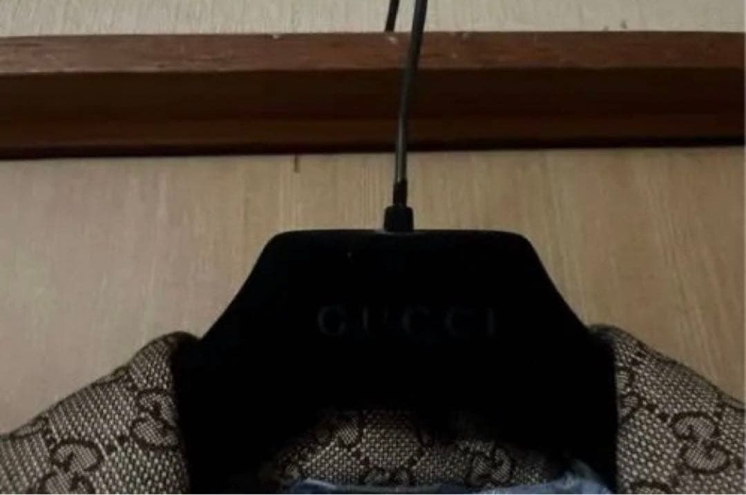 GUCCI テーラードジャケット ベージュ GGパターン