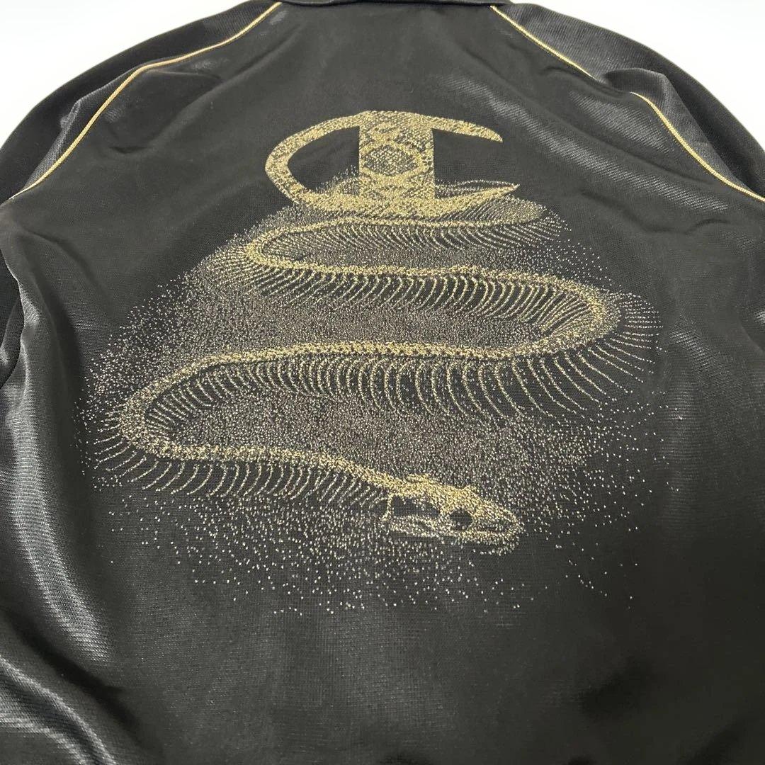 レア✨チャンピオン ドレスキャンプ コラボ　ジャージ　ゴールドスネーク　パイソン