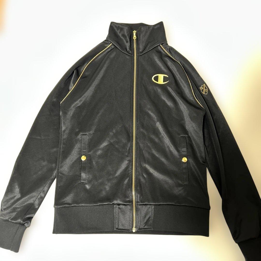 レア✨チャンピオン ドレスキャンプ コラボ　ジャージ　ゴールドスネーク　パイソン