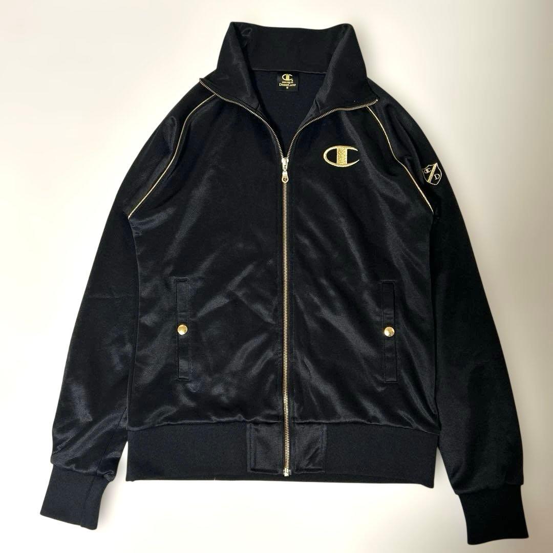 レア✨チャンピオン ドレスキャンプ コラボ　ジャージ　ゴールドスネーク　パイソン