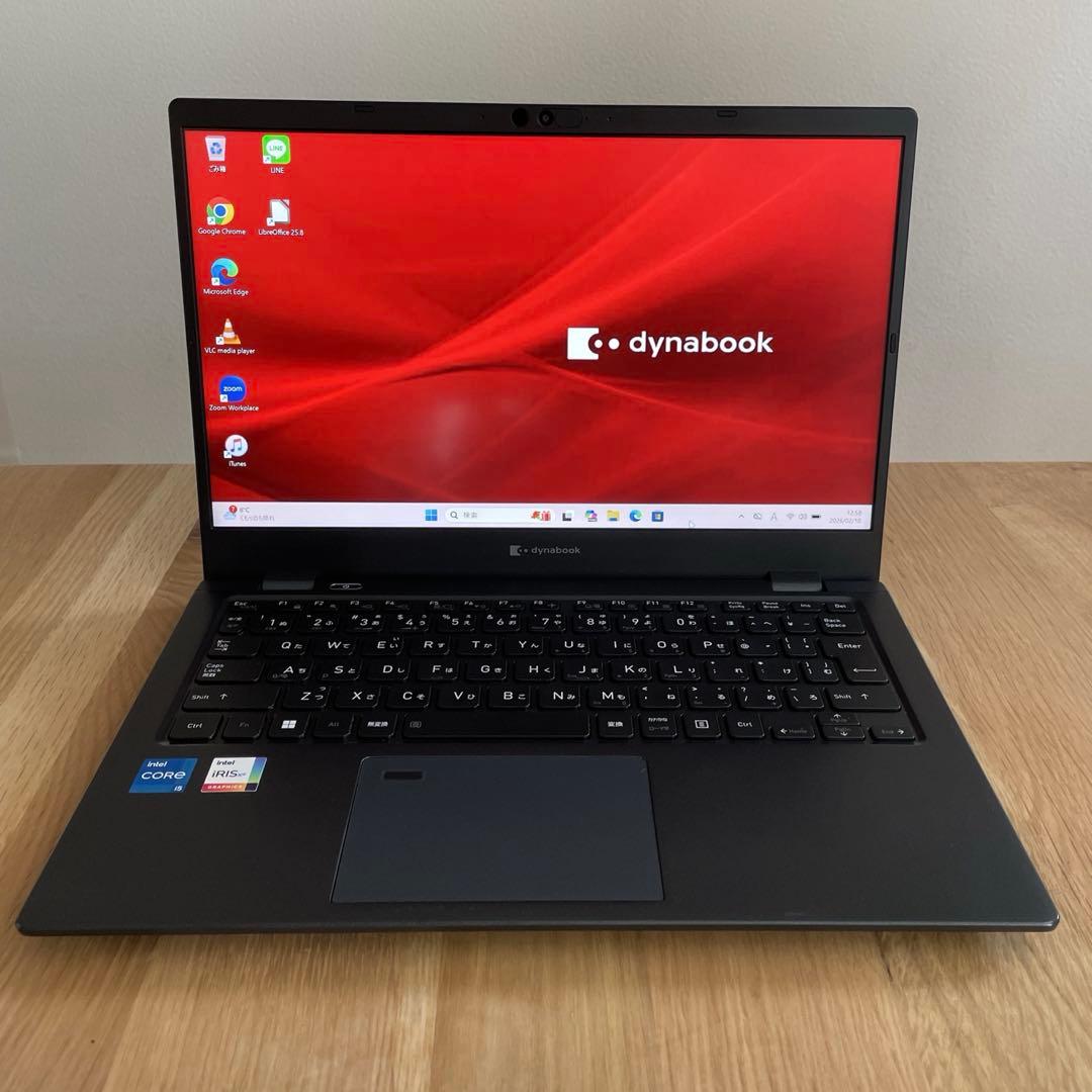 【美品】dynabook 第12世代 i5 メモリ16GB バッテリー超優良
