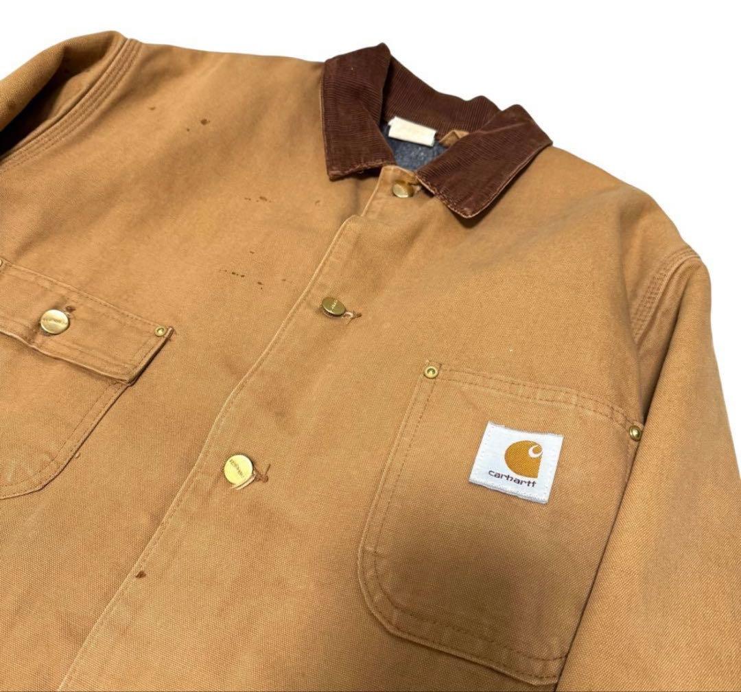 Carhartt カーハート　ダックチョアコート　カバーオール　ウール金ボタン