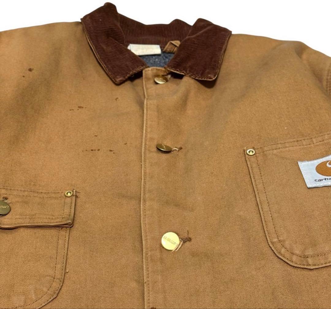 Carhartt カーハート　ダックチョアコート　カバーオール　ウール金ボタン