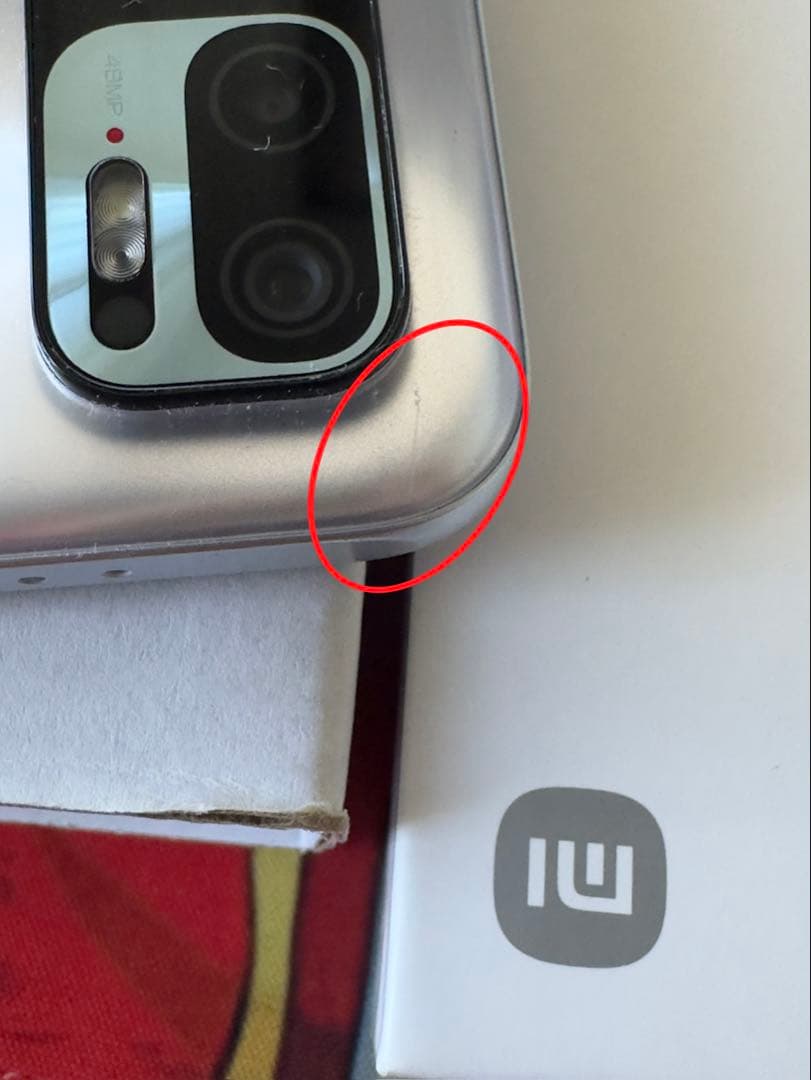 「Mei 」Redmi Note 10 JE 本体 クリアケース付き