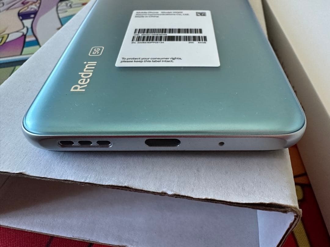 「Mei 」Redmi Note 10 JE 本体 クリアケース付き