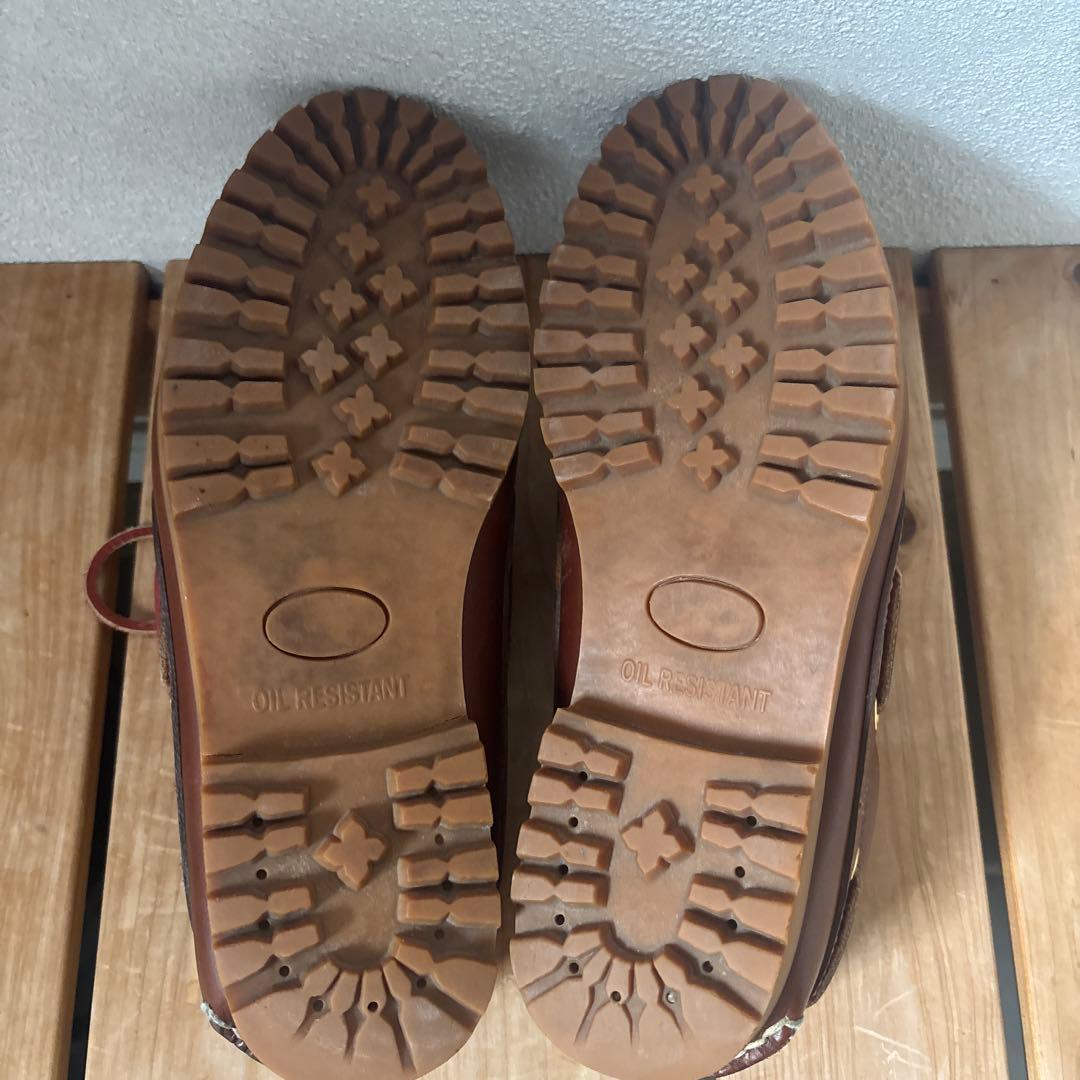 リーガル JE-38 デッキシューズ 3eye ブラウン 24 ティンバーランド