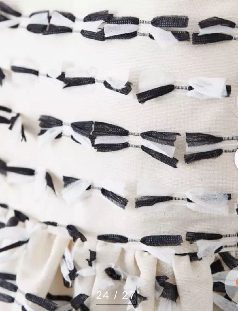 ウィムガゼット リボンキャミブラウス　エクリュ